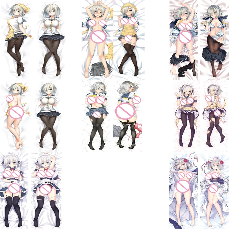 

November update Japanese Anime Kantai Collection KanColle Hamakaze Dakimakura Body Pillow Cover Case Hugging Body Pillowcase