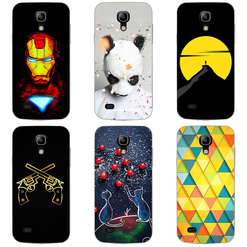 For Samsung Galaxy S4 mini i9190 Case Hard Plastic Back Cover Cases Painting Abstract Coque Patterned Shell Skin |