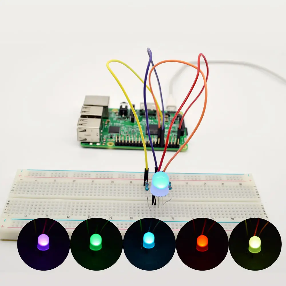 Adeept Новинка проект 1602 Φ для Raspberry Pi 3 2 B/B + сервопривод LED PDF Python LCD1602 Бесплатная
