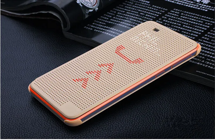 Роскошный Ультратонкий чехол с откидной крышкой в горошек для HTC Desire 820 D820us d820u