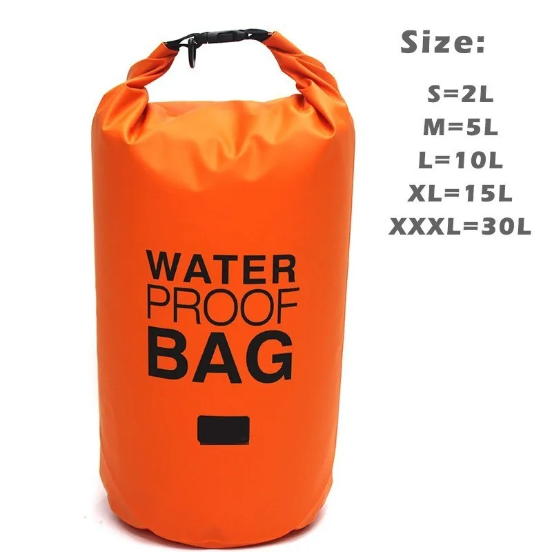 Bag 03 2L/5L/10L/15L/20L/30L Открытый водонепроницаемый мешок сухой мешок телефон сумка поясная сумка Набор для плавания дрейфующих рафтинг речной треккинг сумки - Цвет: Bag 03