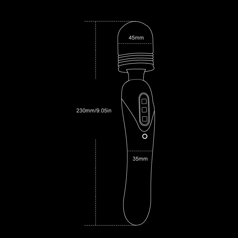 NEZEND dual motor 10 speed USB charging vibrator female sex toy powerful AV magic wand massager G point clitoris massage | Красота и