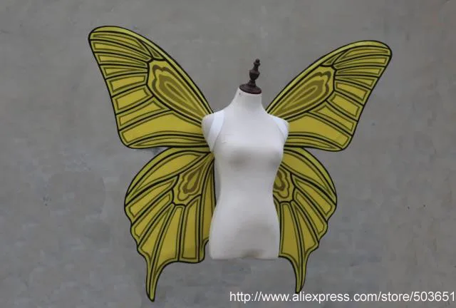 

2017 new arrive hot sale fashion Butterfly angel wings T-stage model catwalk shows wings party performance shows props