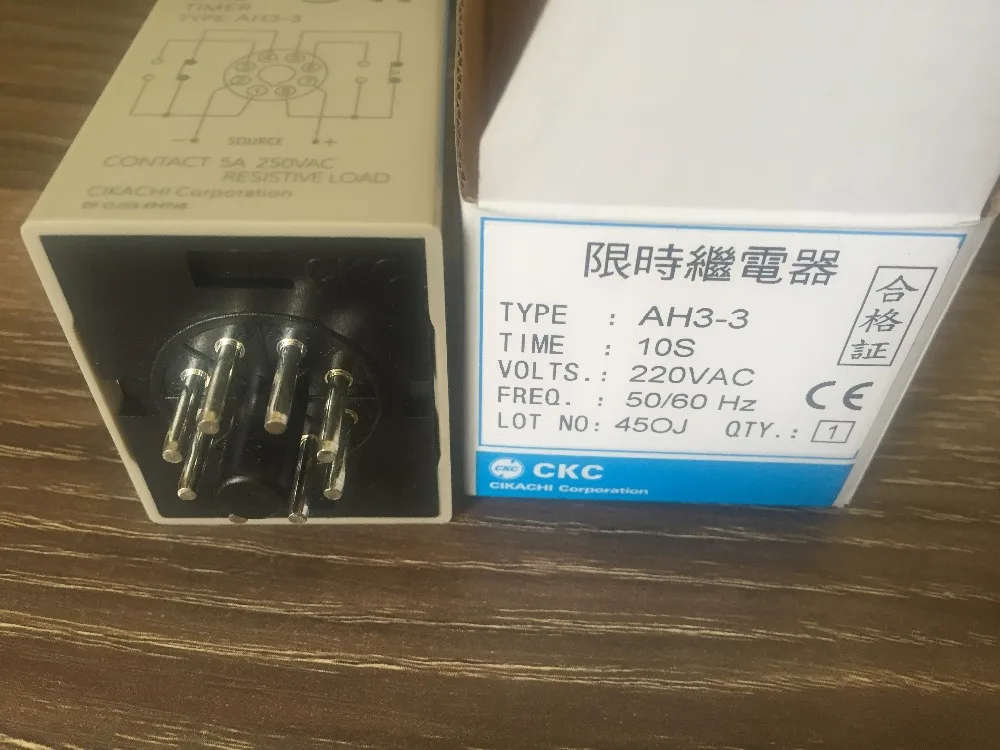 100%! Реле времени AH3-3 CKC Taiwan 10S AC220V 1s 3s 3m 6m 30s 60s 10m 6s 10s AC380V DC24V AC110V | Обустройство дома