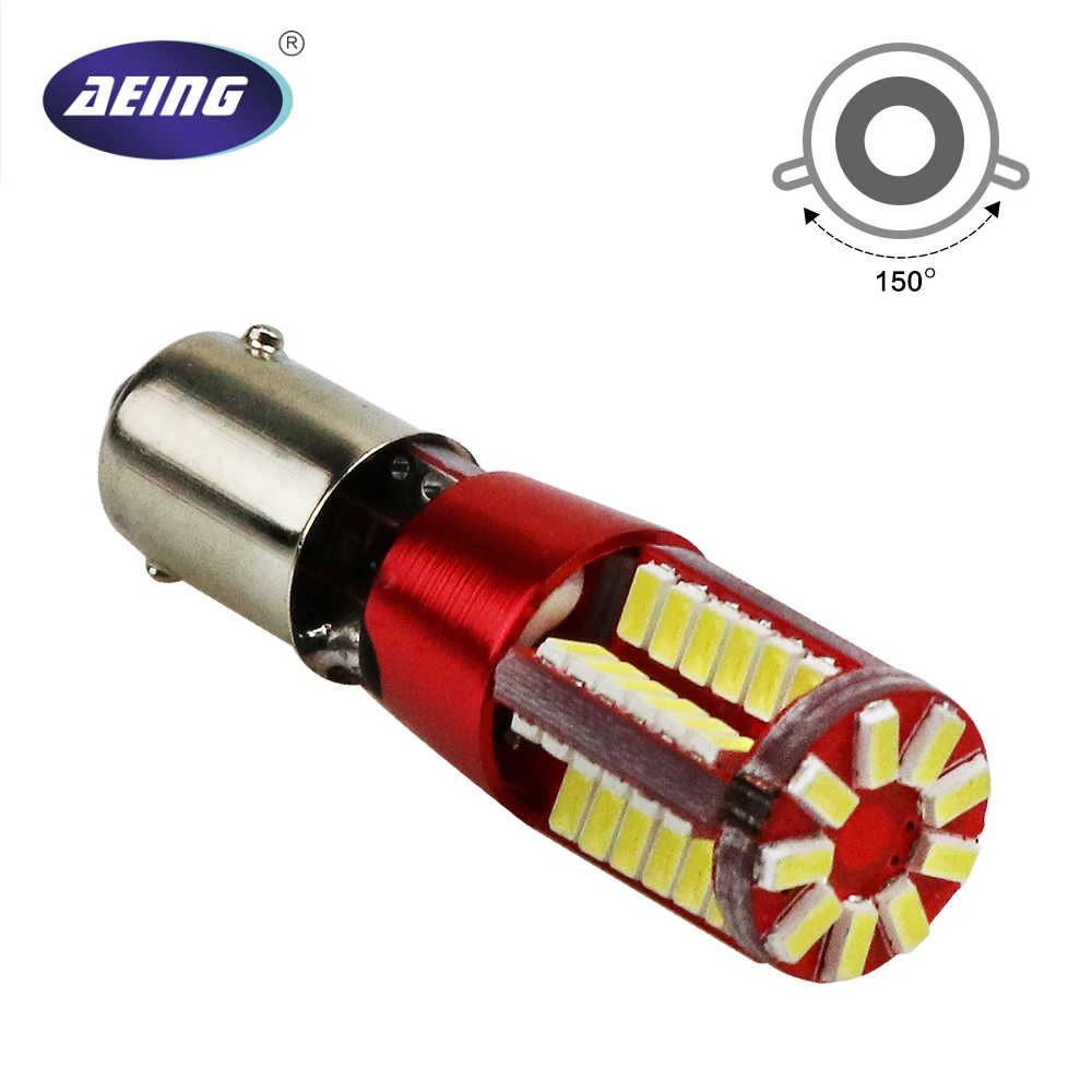 AEING 1*12V BAX9s 64132 H6W 57SMD No OBC/Canbus Error Free Led Wedge Parking/indicator/Dome Map/License Plate Light lamp Bulbs