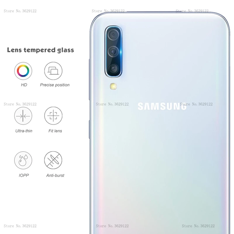 Задняя пленка для объектива Samsung Galaxy A50 A30 A10 A70 A20e Защитная камеры A 50 30 70 M10 M20 M30 S10 Plus