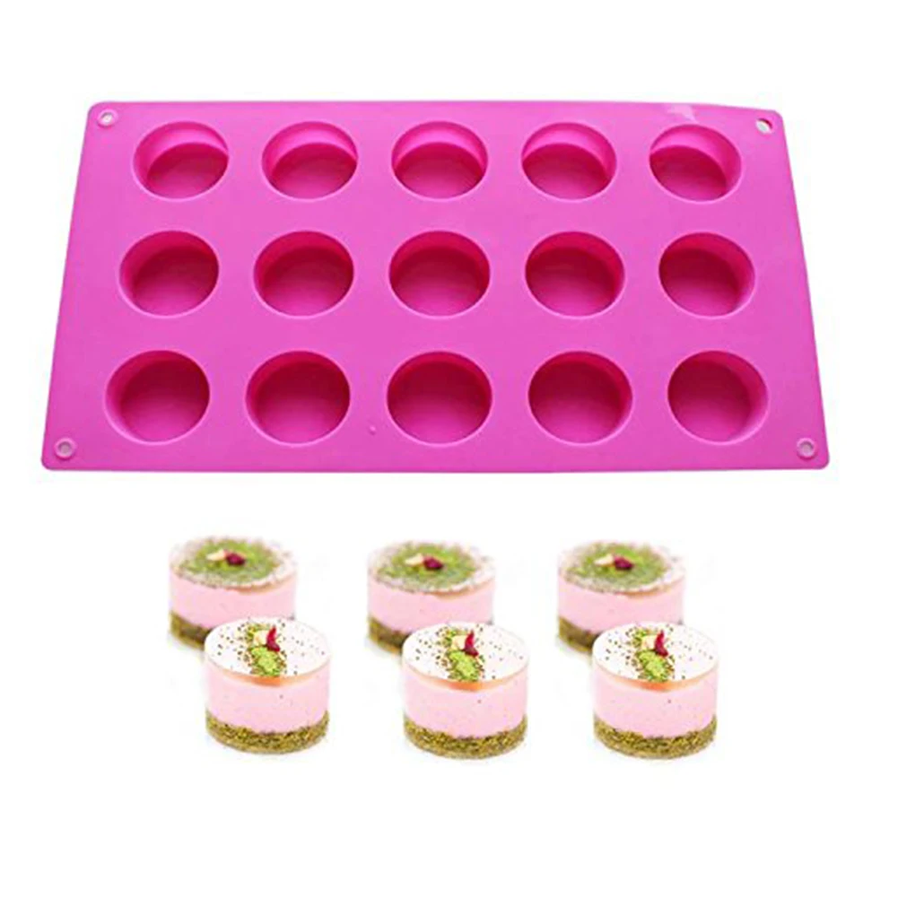 2 шт. бисквит 15 отверстий цилиндрический пудинг случайный цвет шоколад ручной