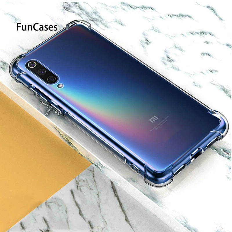 Мягкая прозрачная Обложка из полиуретана для Xiaomi mi 9 Honor 8 Lite Poco F1 Red Note 7 6Pro 5Pro 6 6A 4X