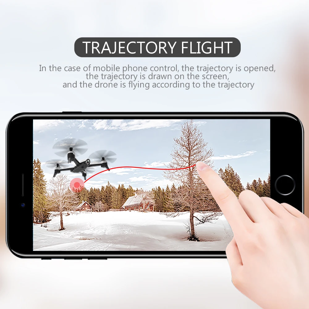 SG106 WiFi FPV RC Дрон 4K камера 1080P HD Двойная видео оптический поток Квадрокоптер