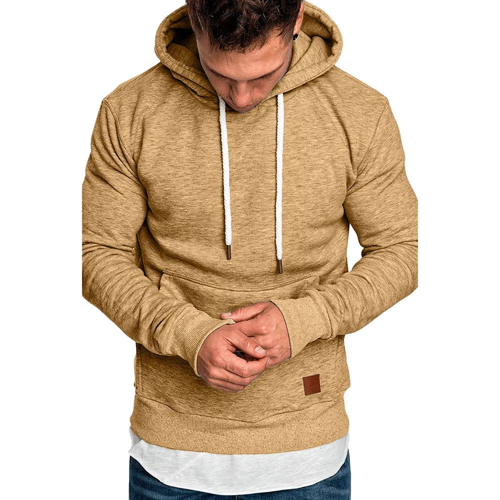 

Hoodies Men 2018 Autumn Fashion Brand Pullover Solid Sportswear Sweatshirt Moleton Hip Hop Male Casual Tracksuit Winter WS&&40