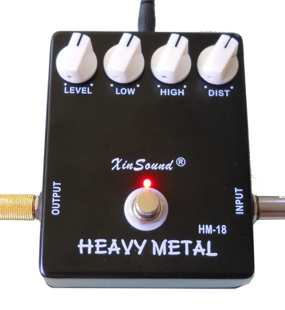 Винтажная педаль для гитарных эффектов 80-х XinSound HM-18 Distortion и новая хорошая цена |