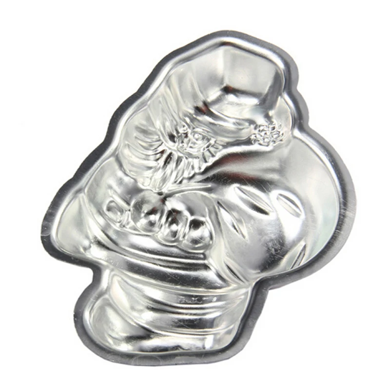 

6pcs Wholesale Price Aluminium Alloy Santa Claus Cake Molds, Aluminum-017