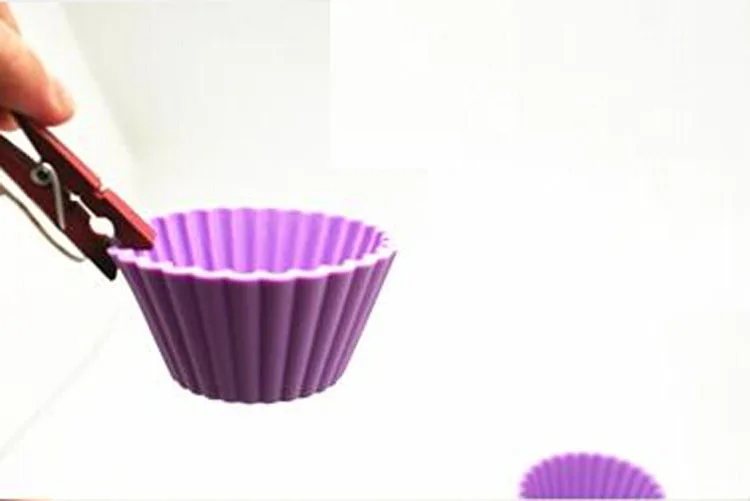 1 дюжина DIY инструмент для выпечки Фиолетовый силиконовый мини Moule форма мыла