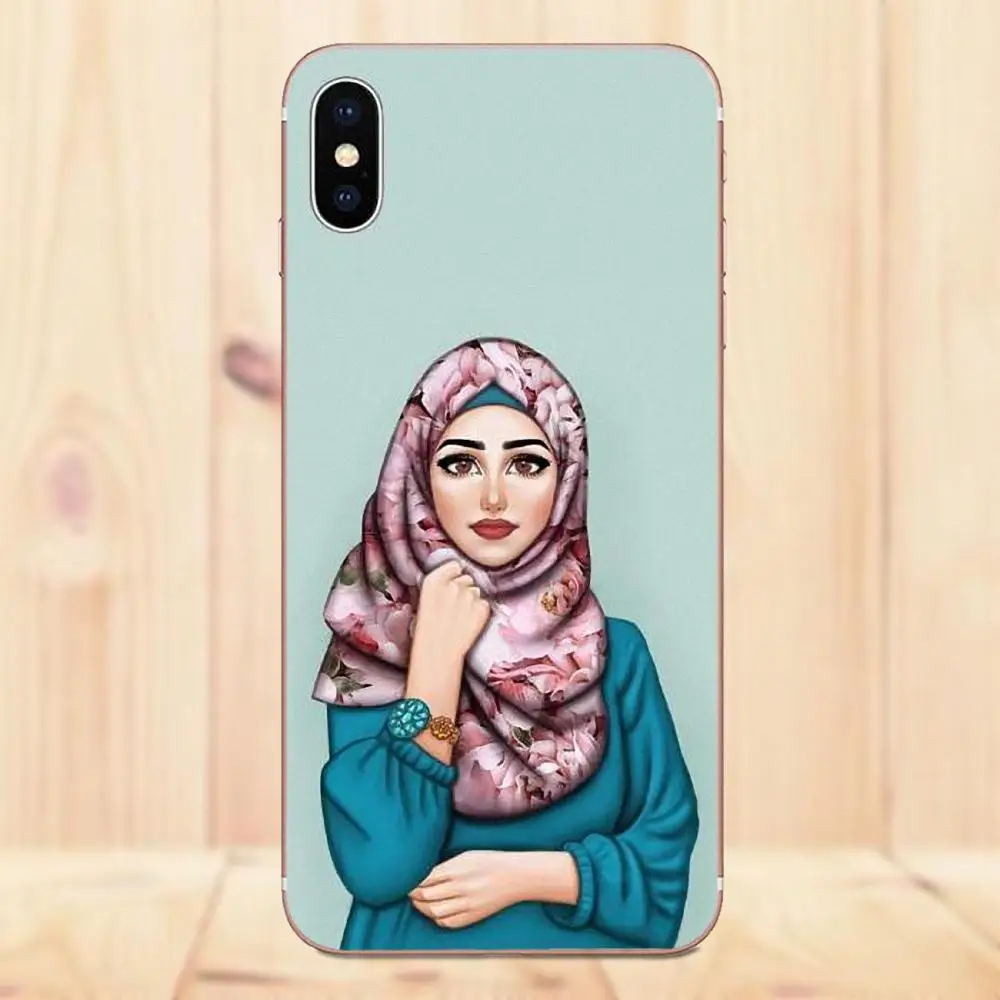 Мусульманские исламские глаза для девочек Роскошные цветы Huawei Honor 5A 5X 6A 6C 6X 7X 9 V8 V10