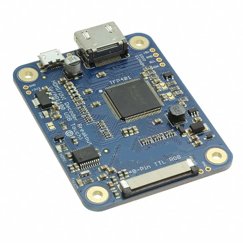 1 шт. x видеодекодер TFP401 плата для оценки видео с сенсорным HDMI/DVI 40PIN TTL | Электронные