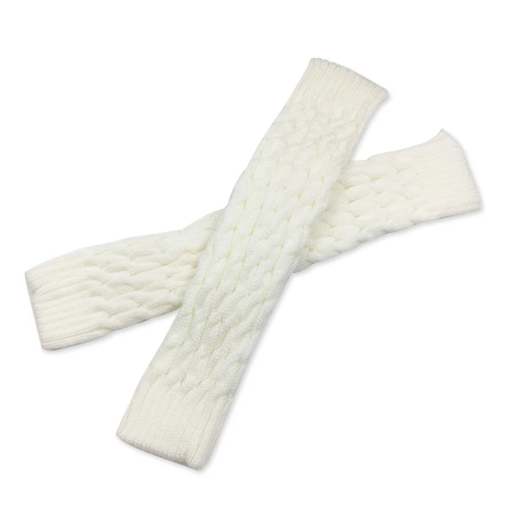 Женские вязаные носки выше колена теплые шерстяные Осень-зима 2019 | Женская одежда