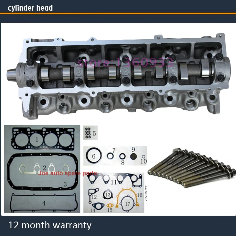 R2 головки цилиндров в полной сборке ASSY для FORD Mazda Kia Asia Motors 2 d td л с прокладкой