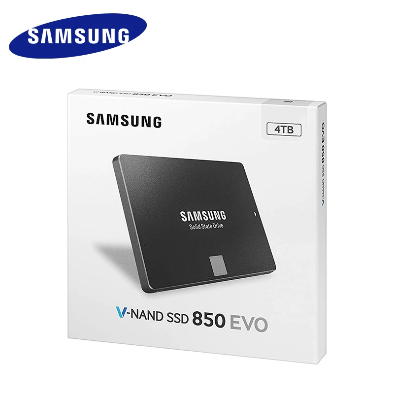 

SAMSUNG SSD, 850 120 GB 4 T 2,5 дюйма SATA3 внутренний SSD дополнительный плюс дополнительный жесткий диск HDD Caddy 9,5 мм/12,7 мм для рабочего стола твердотельный ...