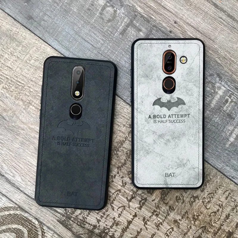Чехол для мобильного телефона из ткани с оленем для nokia x6 6,1 plus 7 plus 7 plus nokia 7 plus x7 ретро кожаный чехол из ТПУ