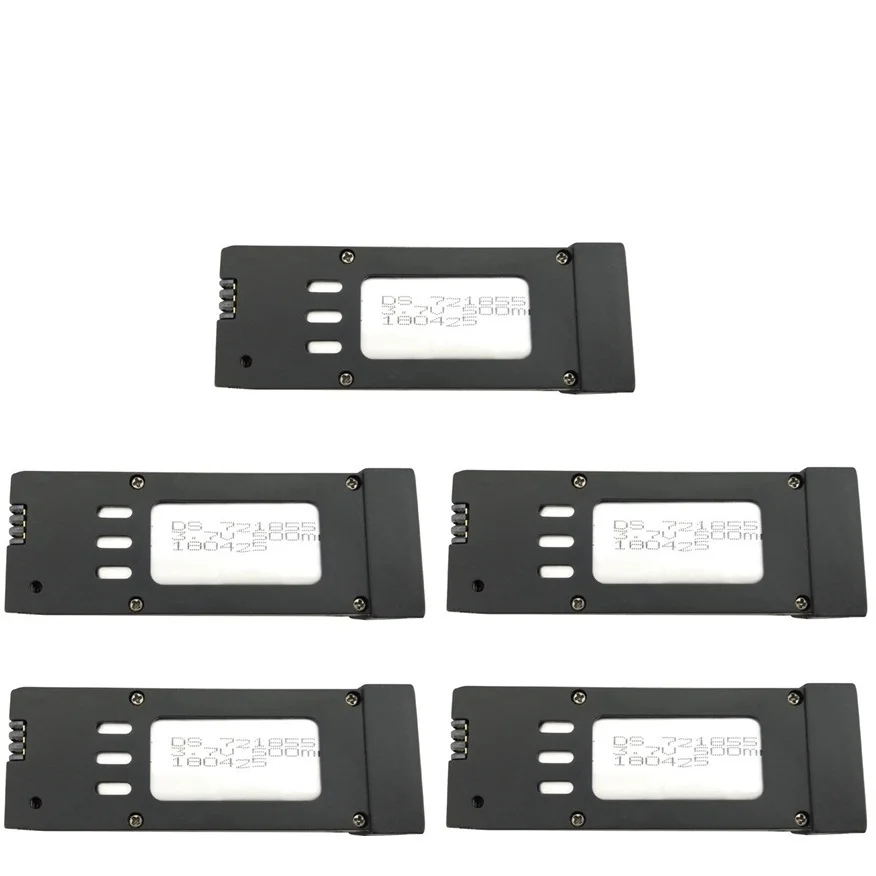 Оригинальный аккумулятор для квадрокоптера E58 JY019 S168 RC запасные части 3 7 В 500 мА · ч