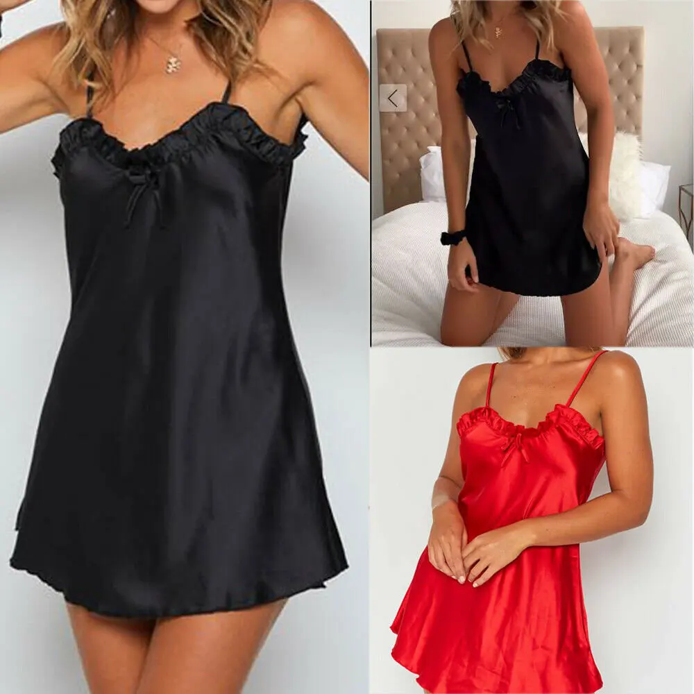 Сексуальное женское нижнее белье женская одежда для сна халат Babydoll повседневные