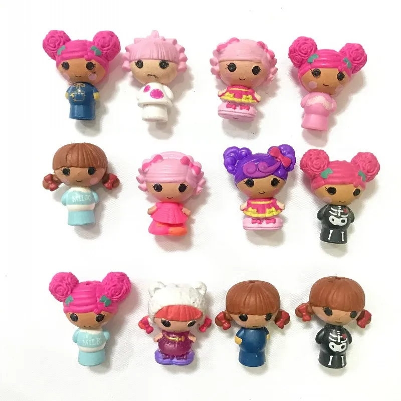 Skyleshine 3 см MINI Lalaloopsy куклы игрушки для девочек игровой дом Фигурки Рождественские