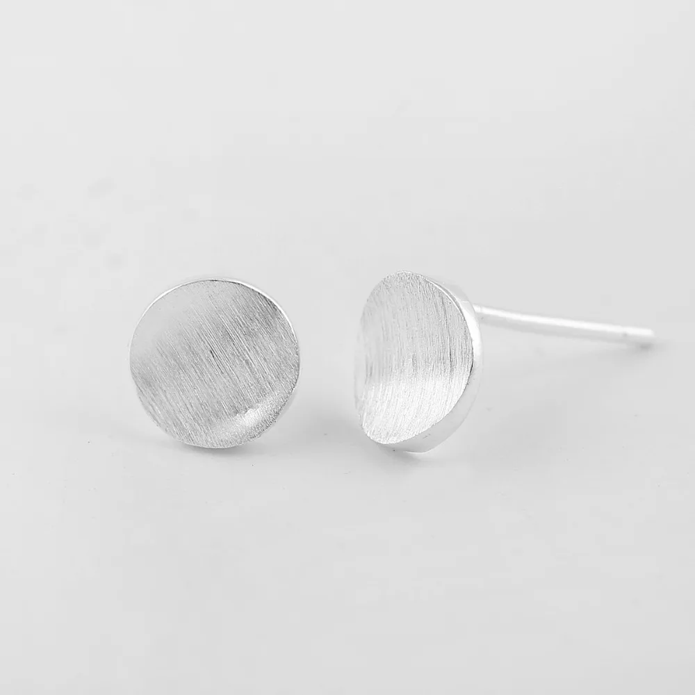 yiustar 2017 New Fashion Earrings Matte Round Geometric Stud for Women Small Triangle Female Jewelry brinco | Украшения и