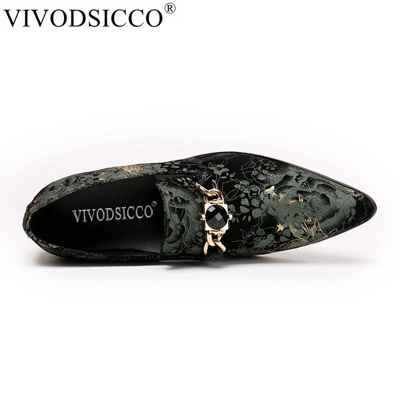 VIVODSICCO/модные мужские оксфорды из натуральной кожи; деловая Мужская обувь; брендовая мужская Свадебная обувь; Мужские модельные туфли; zapatos hombre