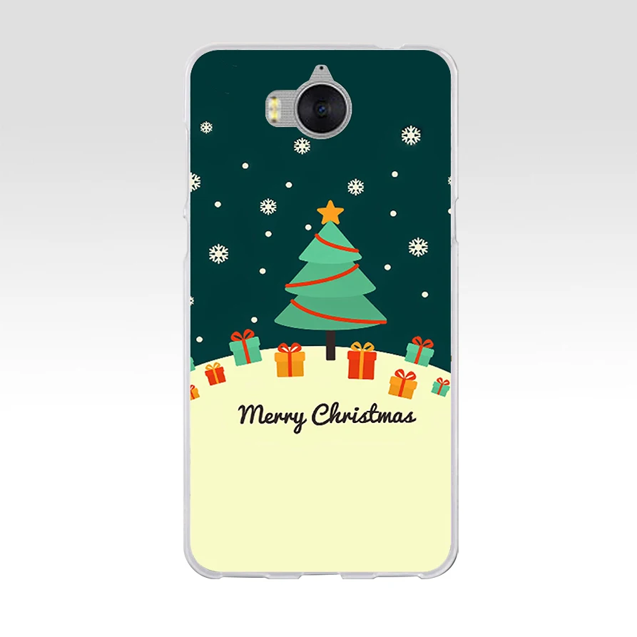 27 47 г happy год merry Christmas Tree хлопья снега Мягкий ТПУ силиконовый чехол для huawei nova 2i y6 ii - Цвет: 27