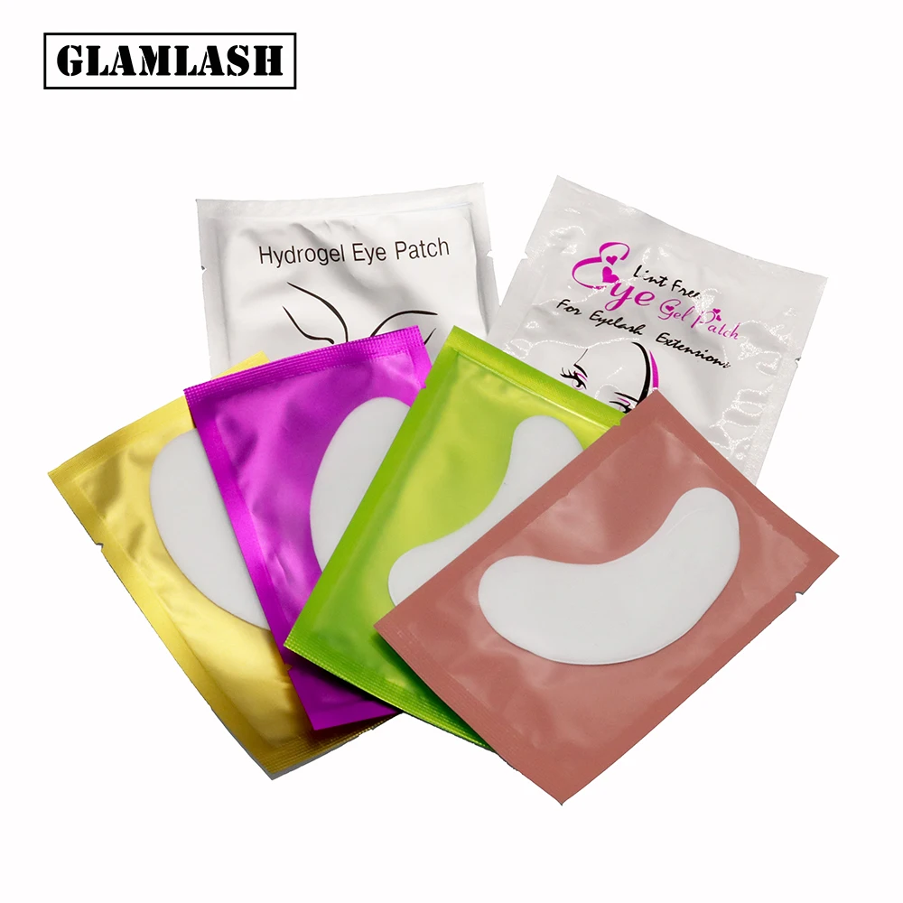 GLAMLASH 50 пар Пластиковые куски нибудь вкусненькое глаз кругов под глазами гелевые