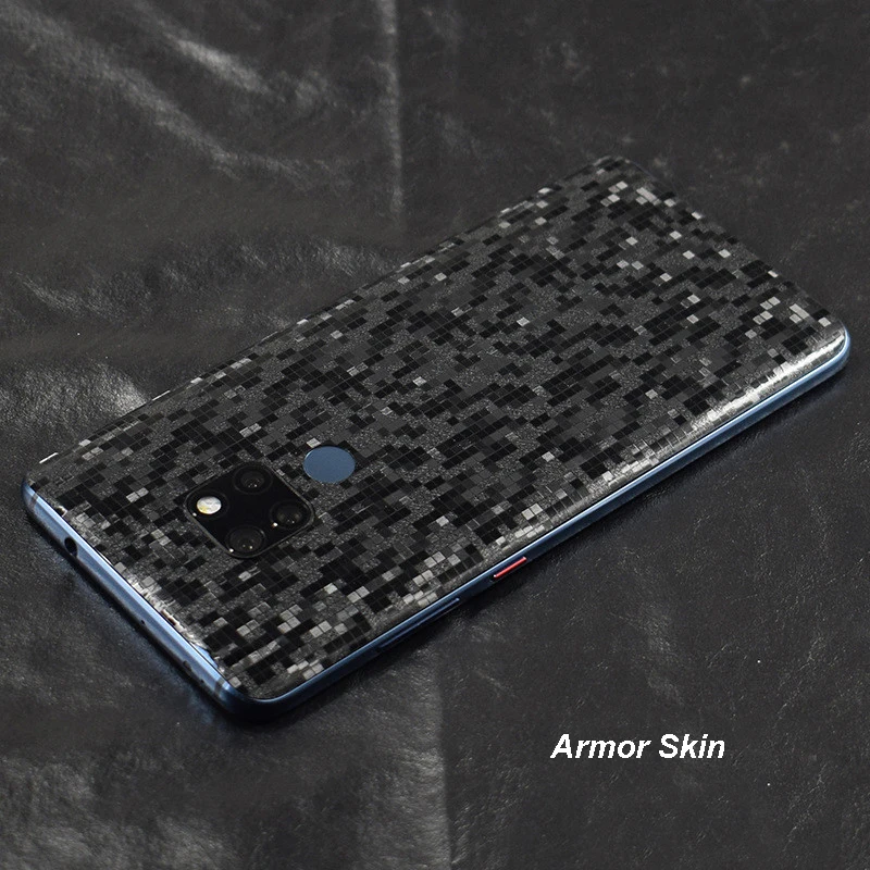 Armor Skin 3D углеродное волокно/Рисунок/дерево шкуры Телефон задняя крышка наклейка для HUAWEI P30 Pro P30 Lite mate 20 mate 20X mate 20 Pro/20 Lite - Цвет: Armor Skin