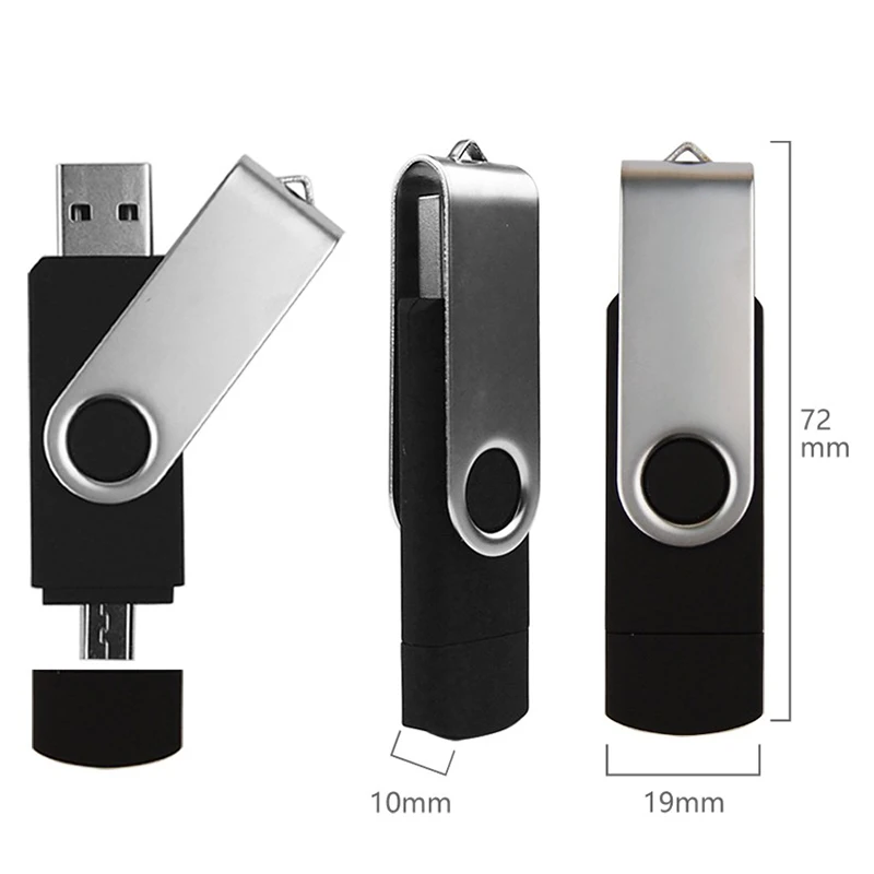 Флэш накопитель USB 2 0 для мобильного телефона OTG 4 Гб флэш внешний устройств Android ПК
