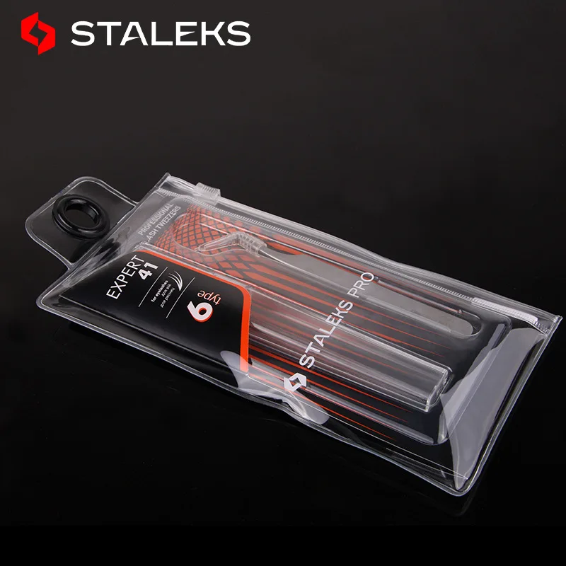 STALEKS PRO 41-6 Пинцет Высокоточный антистатический наращивание ресниц цветение