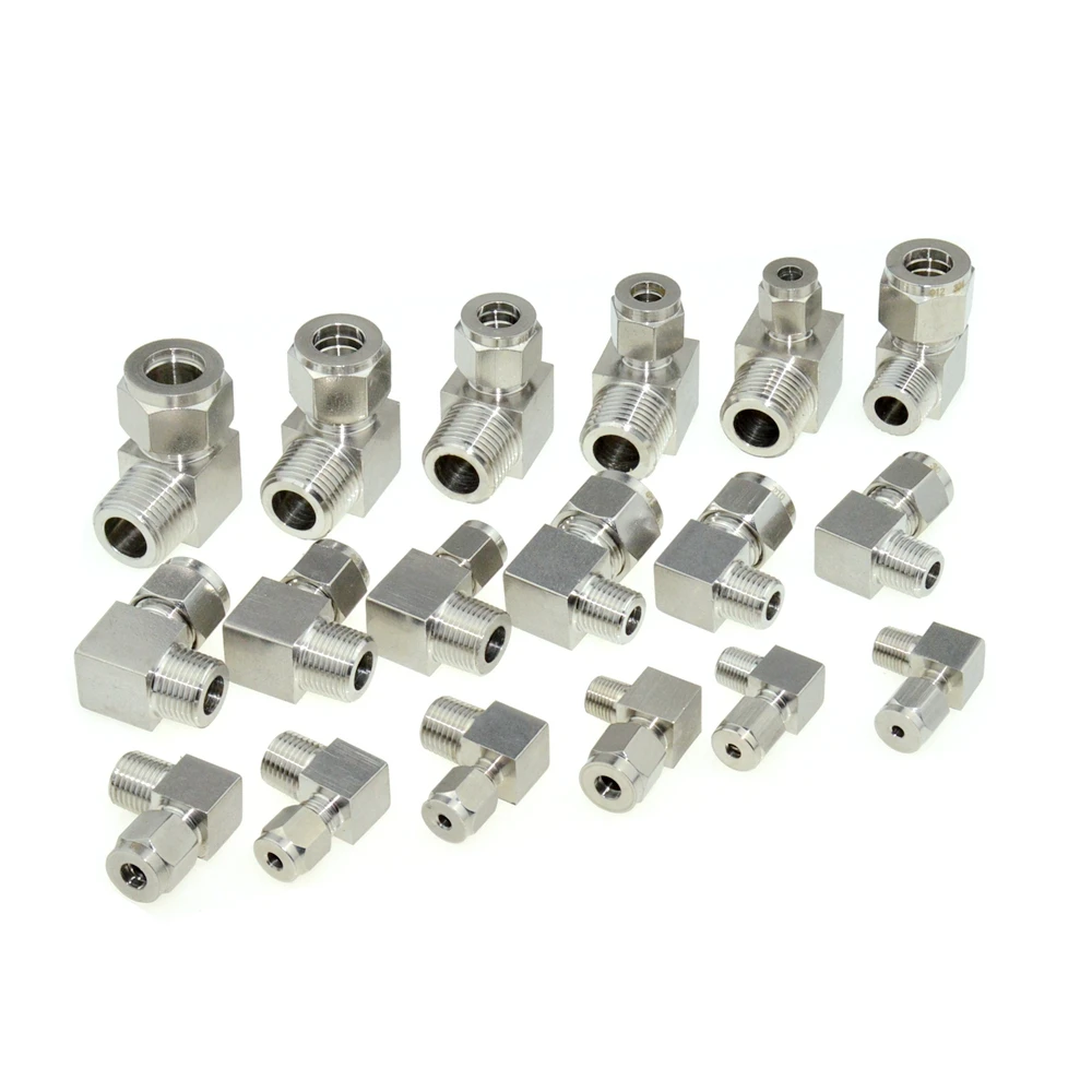 Нержавеющая сталь 304 резьба 1/4 &quot1/2&quot PT NPT наружная 8 мм 10 12 двойной наконечник