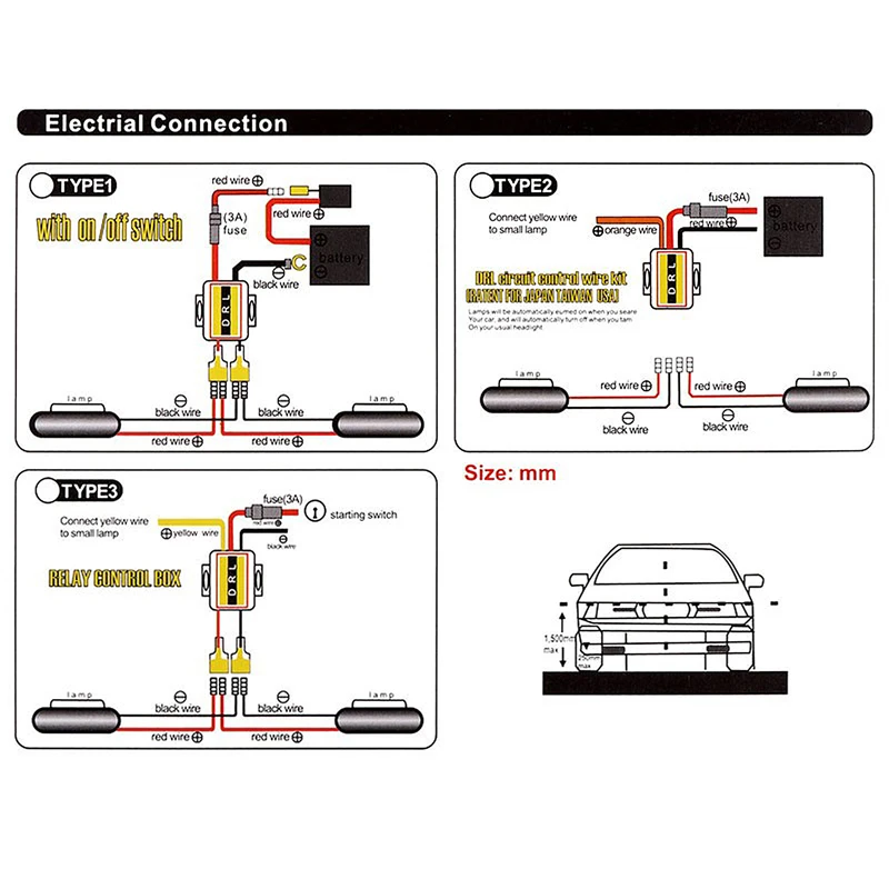 Автомобильный светодиодный DRL Противотуманные светодиодные полосы света для bmw
