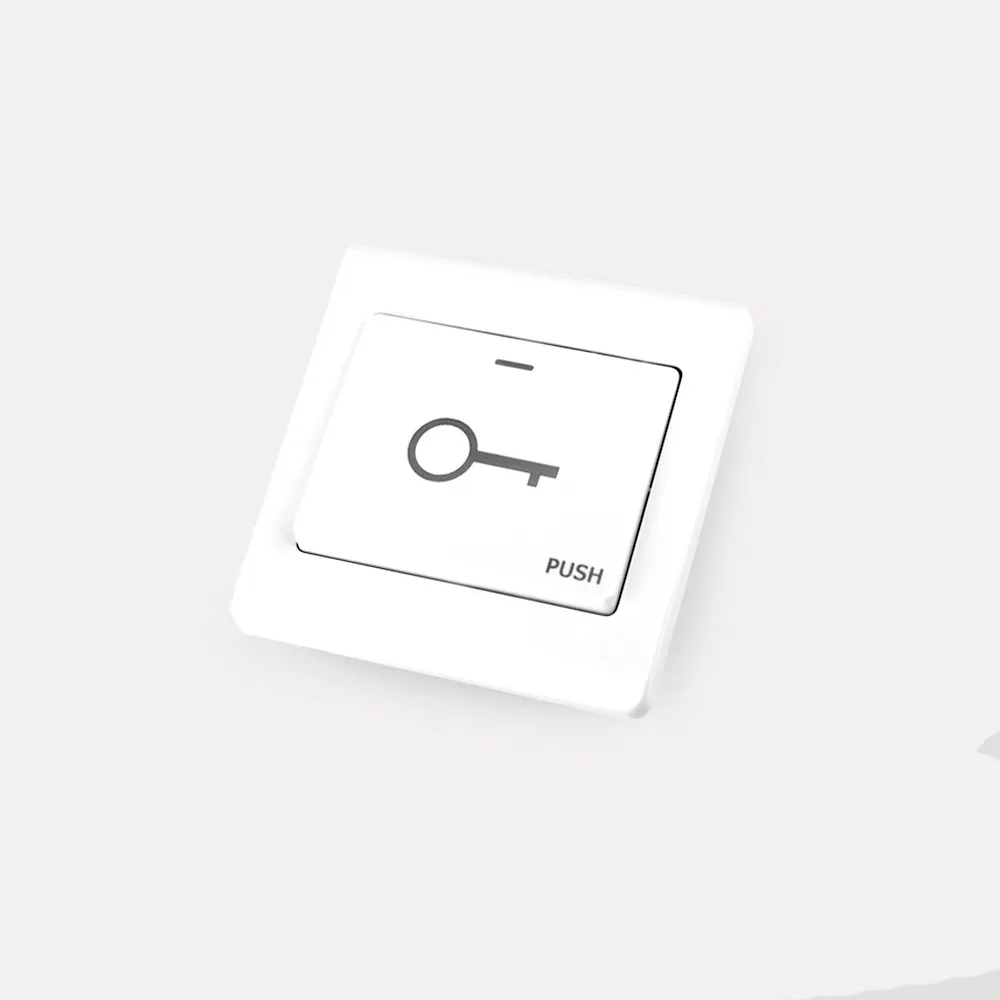 Общая пластиковая кнопка открытия входной двери переключатель для системы