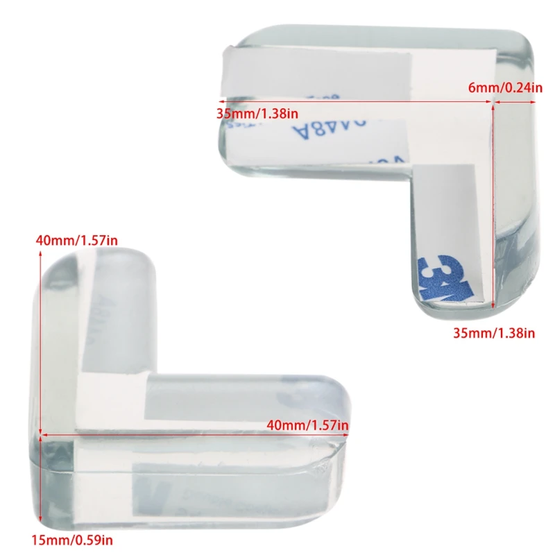 

Baby Safty Infant Collision Angle Protection Baby Edge Corner Guards 10Pcs