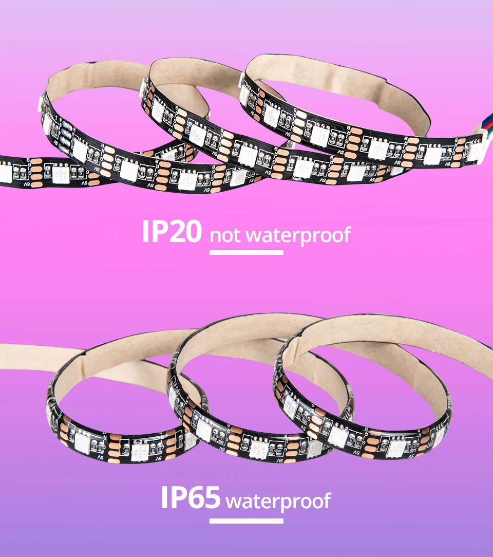 RGB светодиодный светильник 5050 неоновый 5 в USB светодиодный диодный ленточный светильник Ambi с подсветкой ТВ звуковой музыкальный контроллер фоновый светильник ing Set