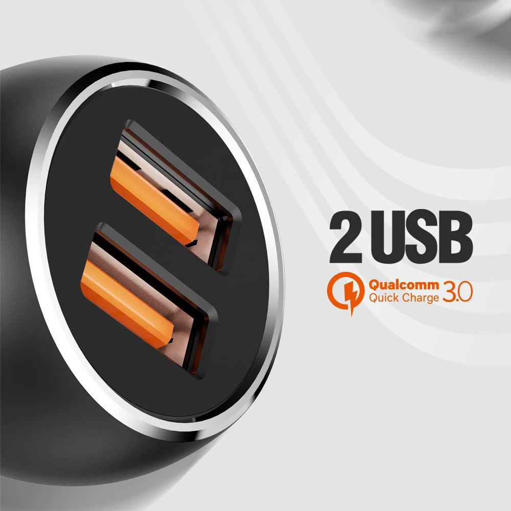LDNIO Wholesale C503Q 3A Dual USB Support QC3.0 Fast Charging Car Charger For Samsung/Xiaomi/Lenovo cell phone | Мобильные телефоны