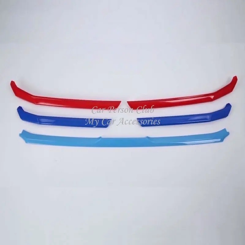 Внешняя передняя решетка бампера полоса рамка декоративная накладка для Mitsubishi