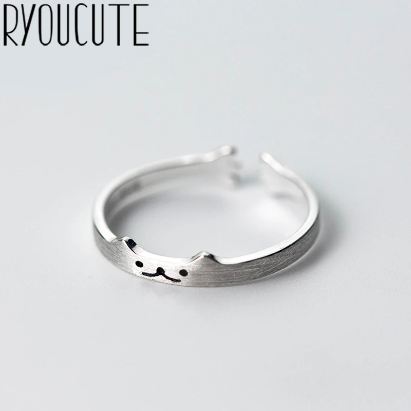 RYOUCUTE 100% настоящий Новый серебряный цвет преувеличенная Личность большие кольца