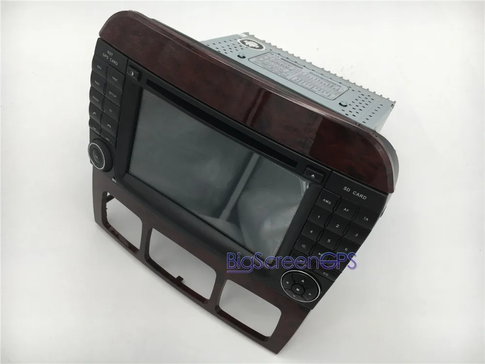Автомобильный DVD плеер GP Android 7 1 для Mercedes Benz S Class W220 1998 2005 S280 S320 S350 S430 S500 S600