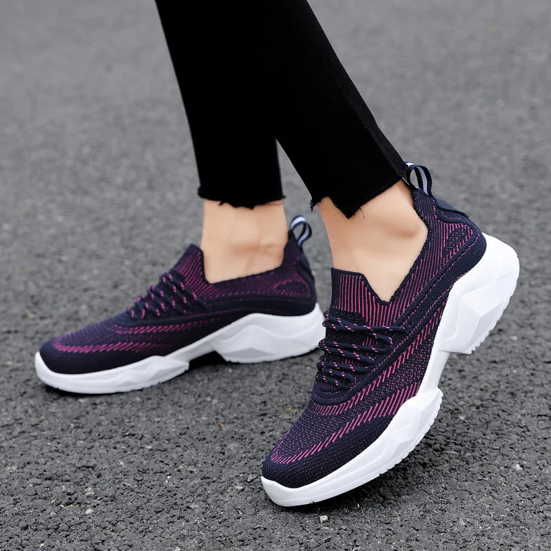 LEMAI Fashion Summer Women Sneakers Breathable Mesh Casual Shoes Woman Slip-on Ballerina Flats creepers moccasins 35-42 | Обувь