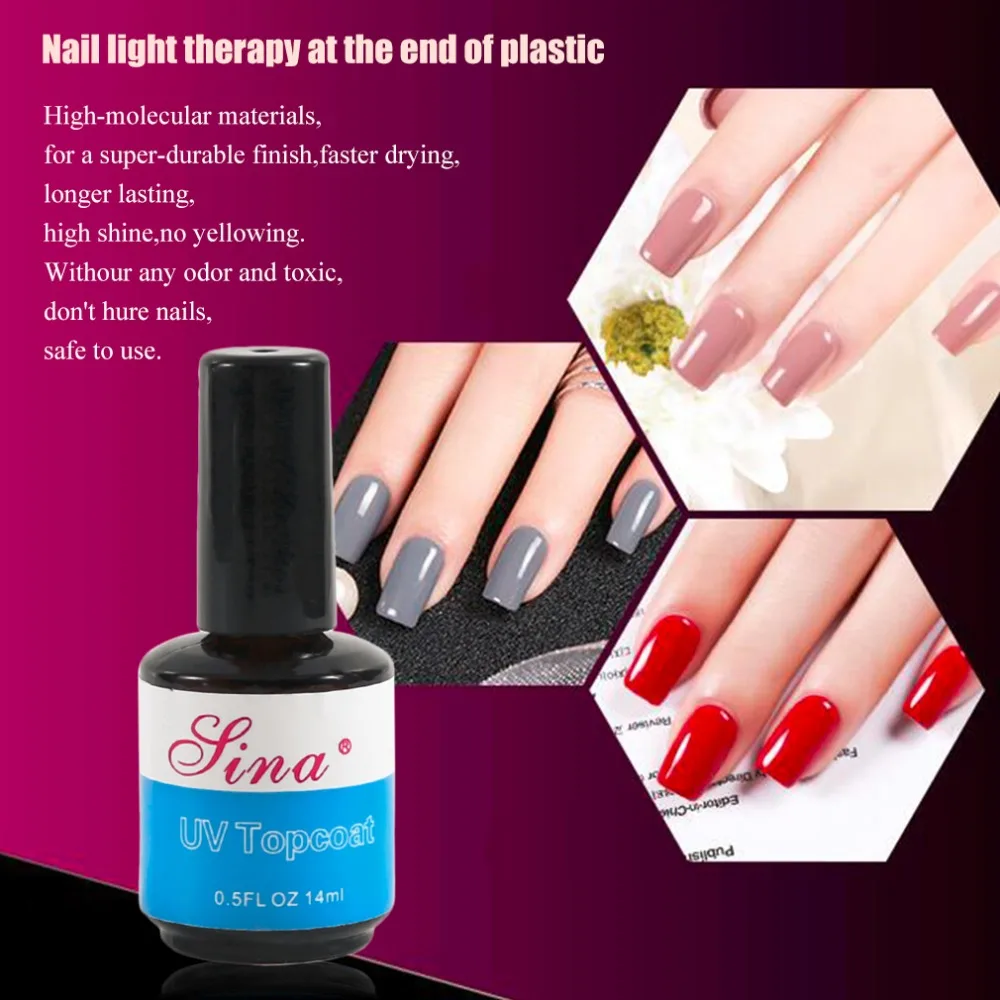 Неприлипающий Гель лак для топового покрытия 14 мл|no wipe|uv base gelbase gel uv |