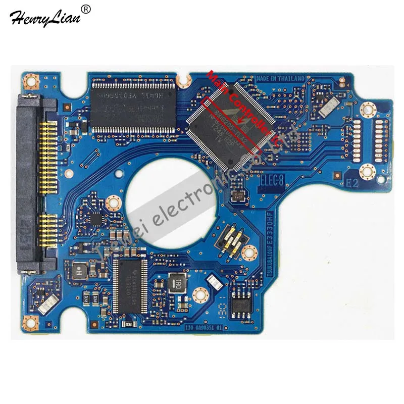 Для HGST HDD PCB/логическая плата/номер платы: 220 0A90351 01 микросхема основного контроллера: 88I9205-TLA2/наклейки: 0J21935 0J24159 0