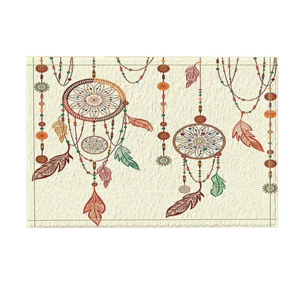 NYMB Boho этнический Ловец снов с перьями декоры коврики для ванны нескользящий