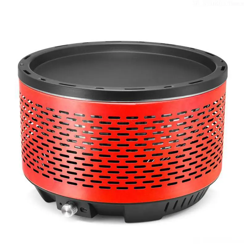 Уличная горелка для барбекю кемпинга с плоской вокой природный уголь и