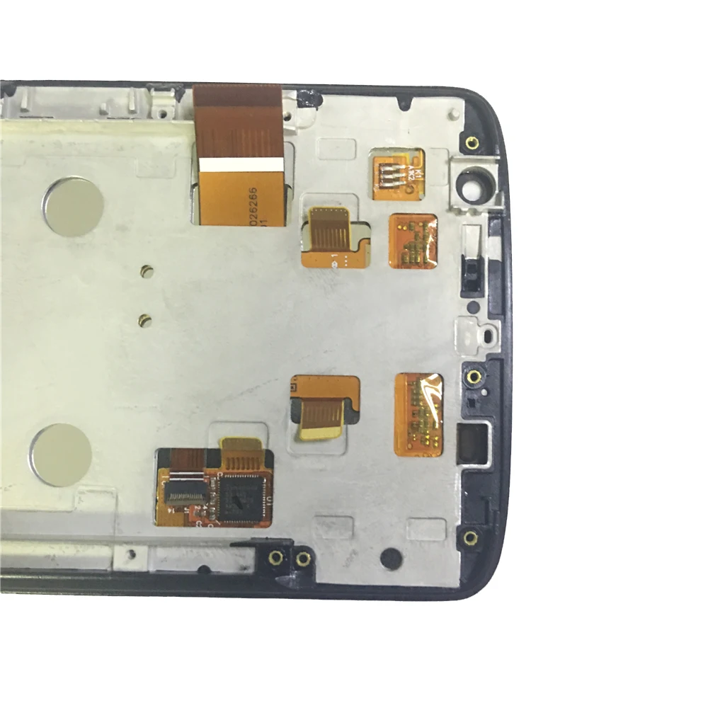 ЖК-дисплей с сенсорным экраном и дигитайзером в сборе рамкой для Motorola MOTO X play XT1561