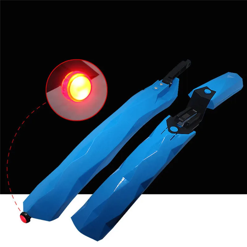 Велосипедное крыло велосипедные крылья с светодиодный светильник заднего вида