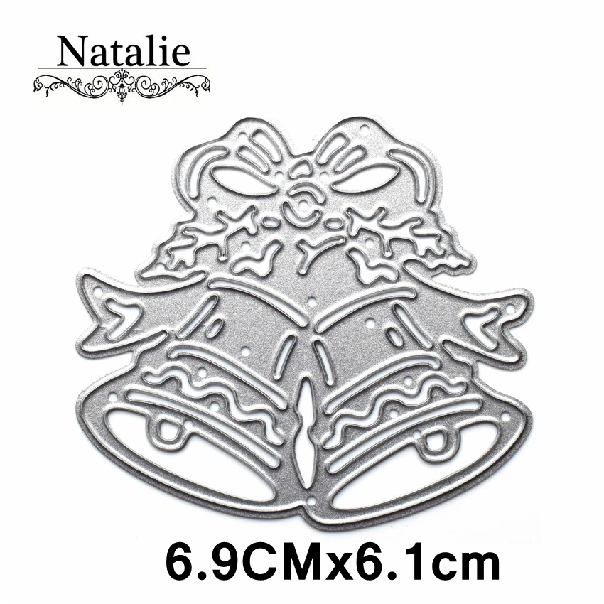 New Bell christmas stencils metal stencil for diy scrapbooking craft paper die cut photo album Decorative Embossing Paper Card | Дом и сад
